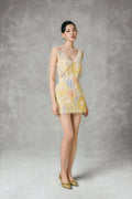 Sol Applique Mini Dress