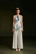 Vontier de Montier Iris Halter Top Green Parrot