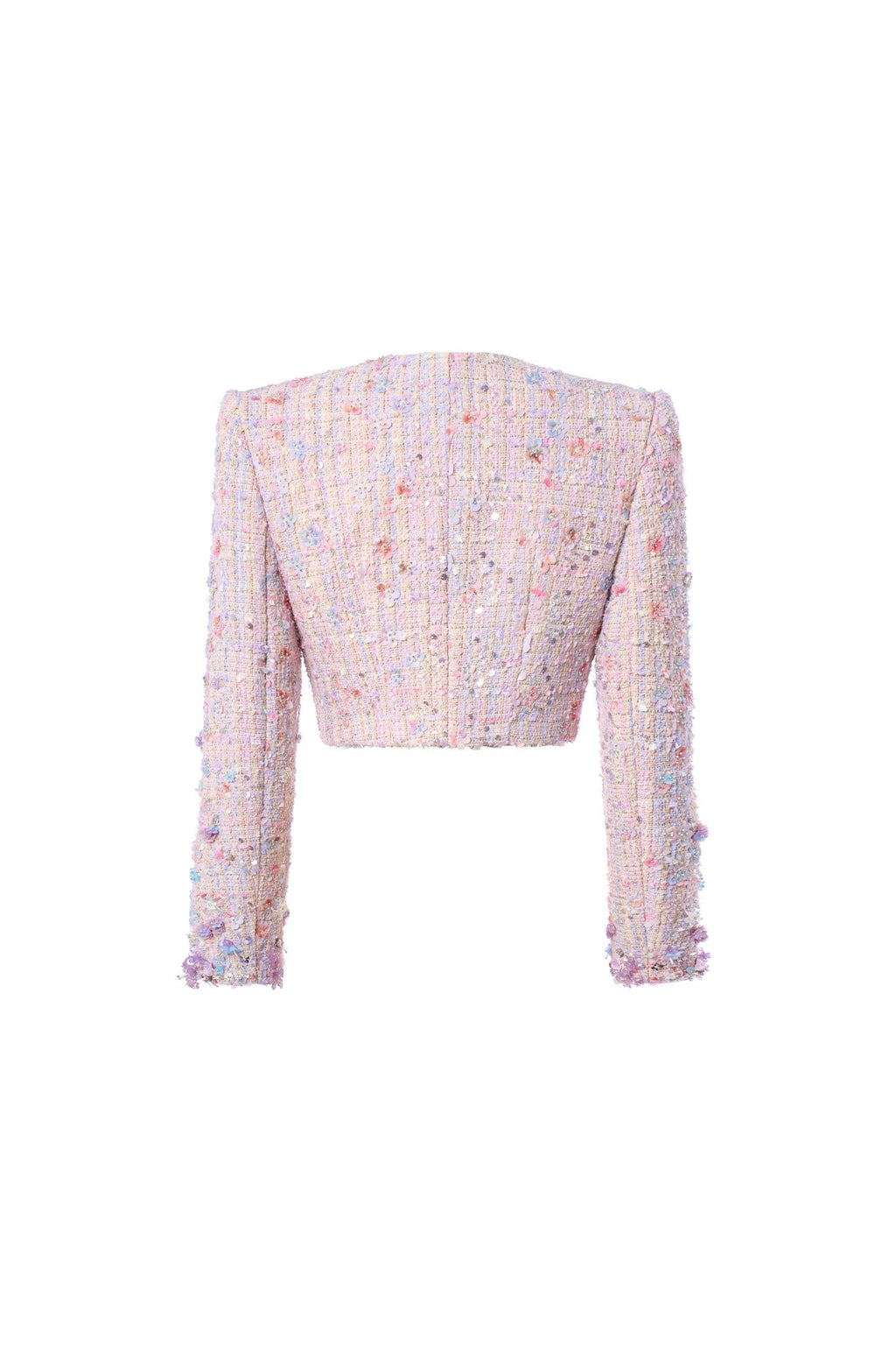 Floral Bejeweled Set Blush